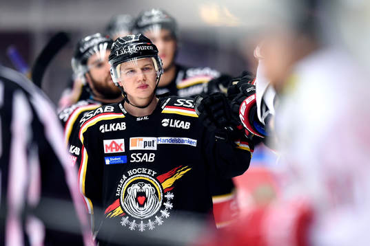 Luleås Toni Rajala jublar