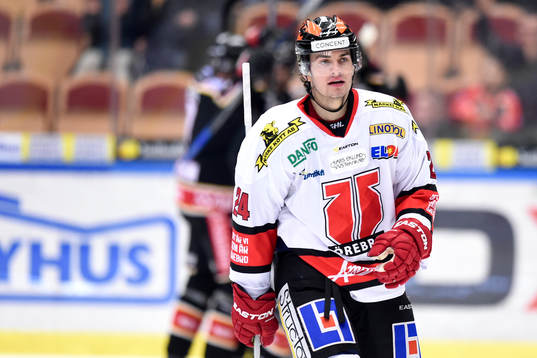 Örebros Petr Zamorsky deppar
