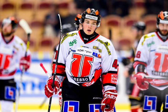 Örebros Joel Mustonen deppar