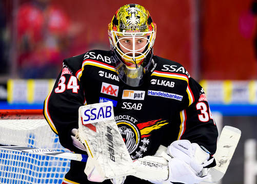 Luleås målvakt Joel Lassinantti
