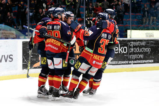 Djurgårdens Matt Anderson jublar