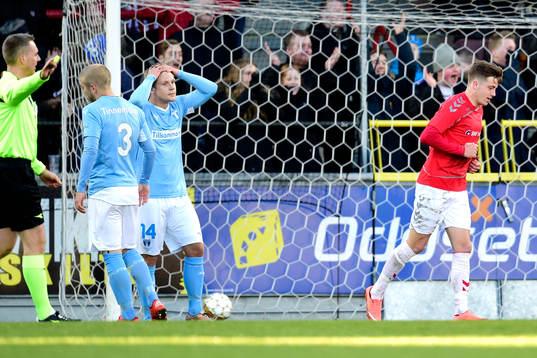 Malmö FFs Erik Andersson deppar