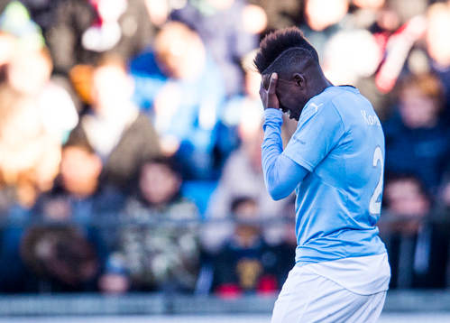 Malmö FFs Pa Konate deppar