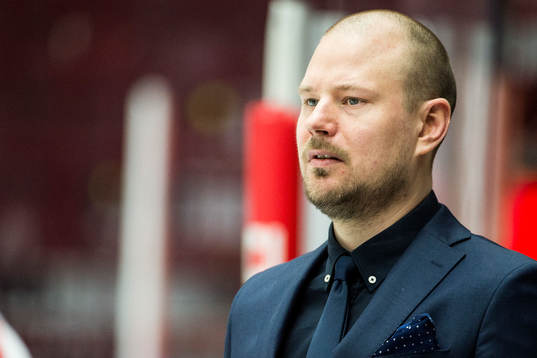Malmö Redhawks målvaktstränare Andreas Eriksson
