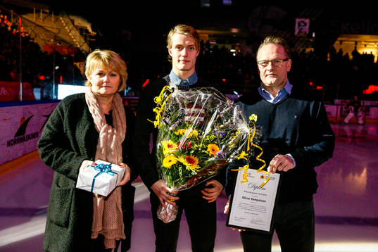 Årets B-junior i Skellefteå AIK blev Oliver Kempainen,