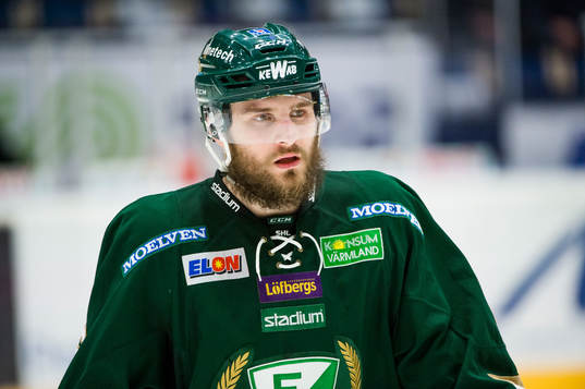 Färjestads Mikael Wikstrand deppar