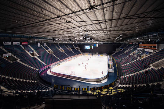 Generell vy av Hovet