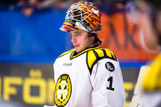 Brynäs målvakt Felix Sandström