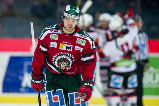 Frölundas Mats Rosseli Olsen deppar