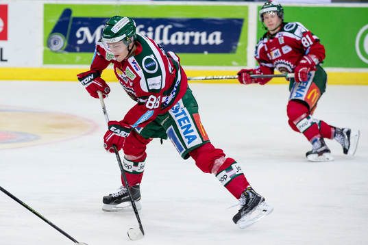 Frölundas Andreas Johnson skjuter 2-0