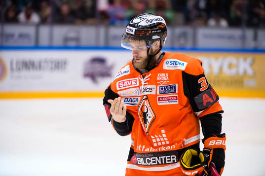 Karlskronas Anton Grundel är skadad