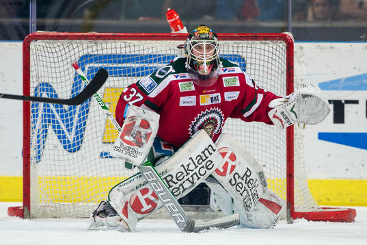 Frölundas målvakt Johan Gustafsson