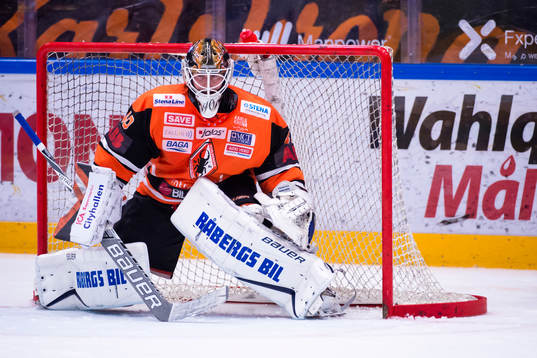 Karlskronas målvakt Johan Holmqvist
