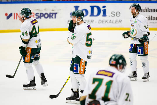 Färjestads Milan Gulas, Ole-Kristian Tollefsen och Tomas