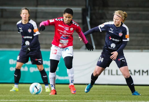 Rosengårds Lina Nilsson och Ebba Wieder och Kristianstads