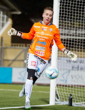 Kristianstads målvakt Brett Maron