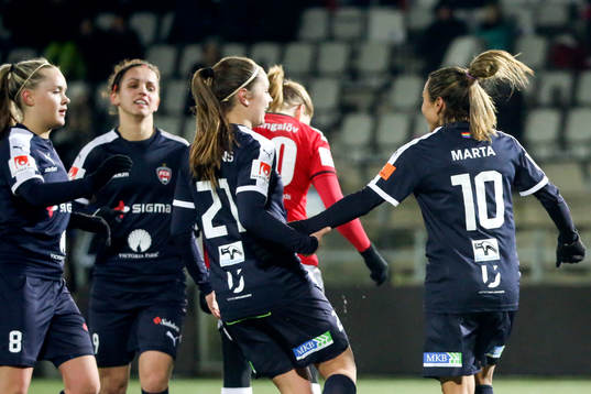 Rosengårds Marta Viera Da Silva jublar