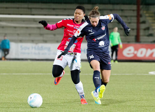 Rosengårds Lina Nilsson och Kristianstads Ida Rebecka