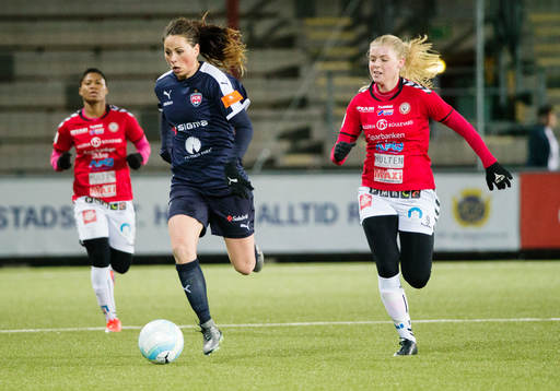 Rosengård  Sara Björk Gunnarsdottir  och Kristianstads
