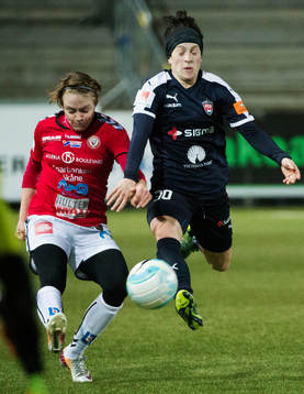 Rosengård  Ella Masar och Kristianstads  Lisa Karlsson