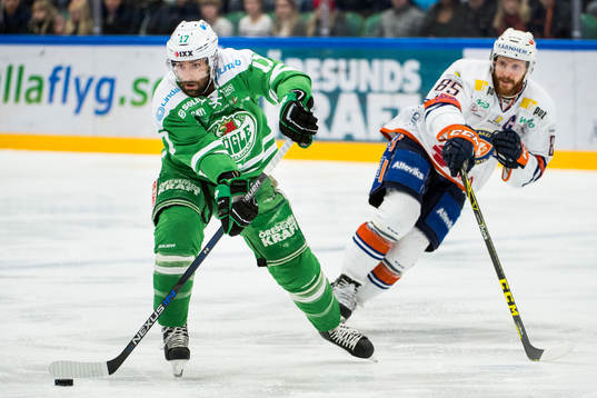 Rögles Patrik Cehlin och Växjös Liam Reddox