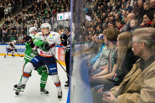 Bläddra bland fler bilder av Ishockey, SHL, Rögle - Växjö