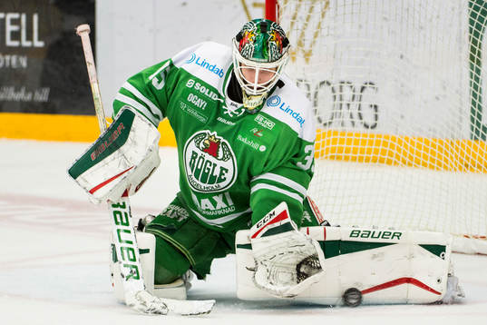 Rögles målvakt Oscar Dansk