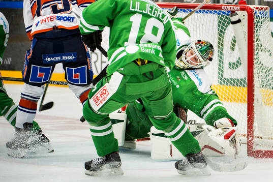 Rögles målvakt Oscar Dansk