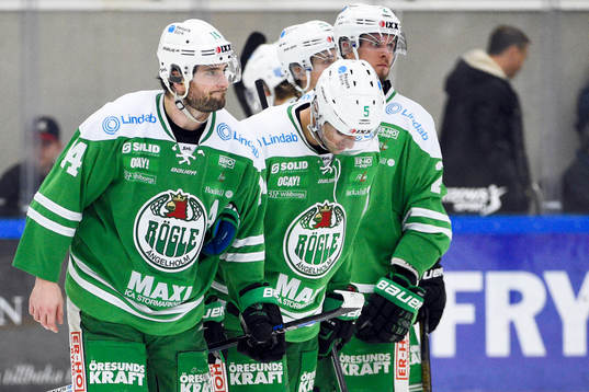 Rögles Jordan Smotherman, Alen Bibic och Jens Hellgren