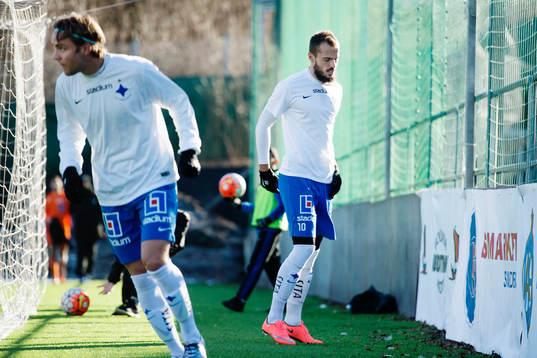 Norrköpings Emir Kujovic deppar