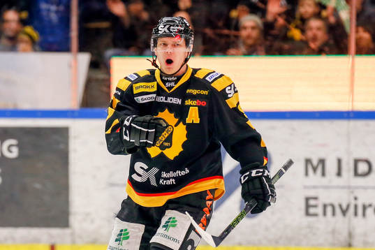 Skellefteås Patrik Zackrisson jublar