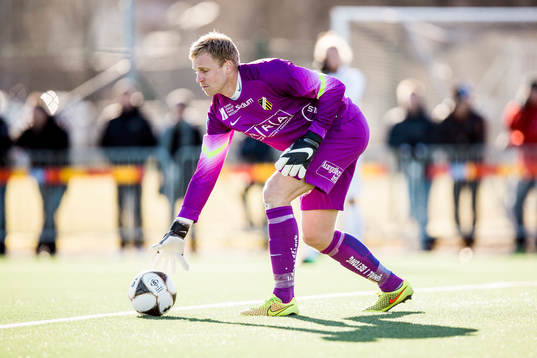 Häckens målvakt Peter Abrahamsson