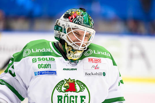 Rögles målvakt Oscar Dansk