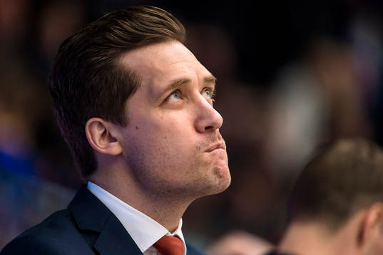 Växjös tränare Sam Hallam