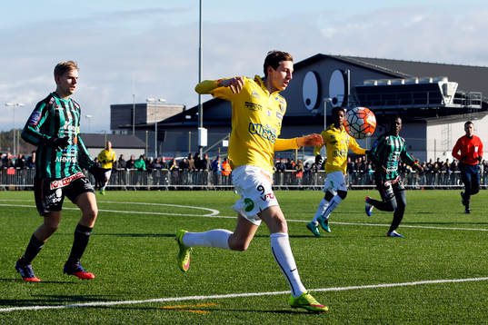 Varbergs Erik Lund och Falkenbergs Gustaf Nilsson