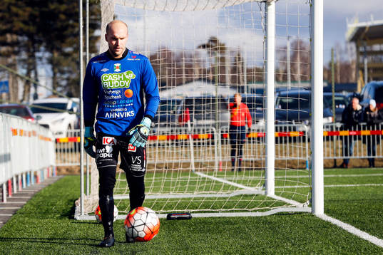 Varbergs målvakt Peter Dahlberg