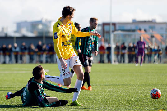 Varbergs Peter Nyström och Falkenbergs Gustaf Nilsson