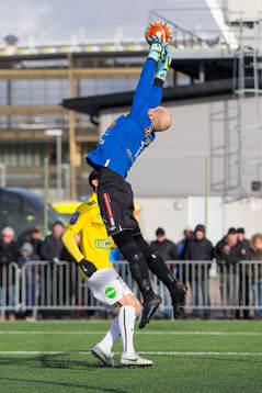 Varbergs Målvakt Peter Dahlberg