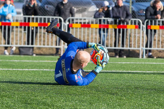 Varbergs Målvakt Peter Dahlberg