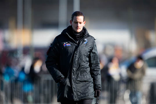 Falkenbergs målvakt Otto Martler