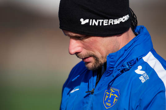 Falkenbergs Assisterande tränare Jack Rosander