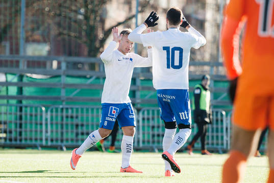 Norrköpings Emir Kujovic jublar