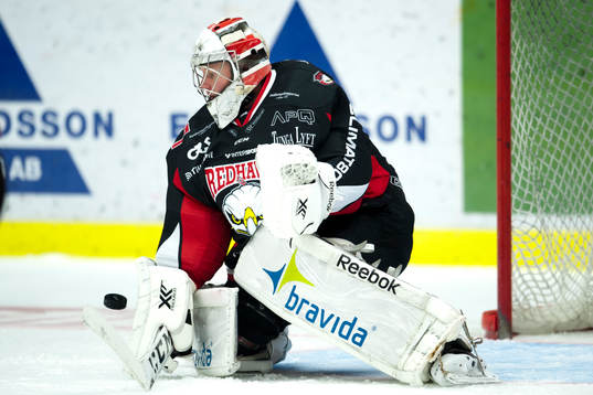 Malmö Redhawks målvakt Jonas Gunnarsson