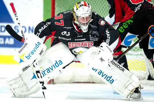 Malmö Redhawks målvakt Pontus Sjögren