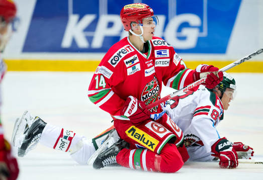 Modos Emil Pettersson och Frölundas Andreas Johnsson
