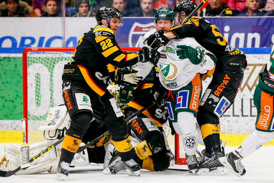 Skellefteås Janne Pesonen och Alexander Urbom