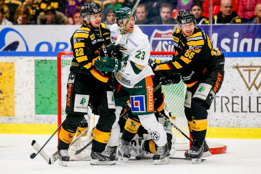 Skellefteås Janne Pesonen och Alexander Urbom