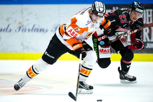 Karlskronas Joel Kellman och Malmö Redhawks Christoffer
