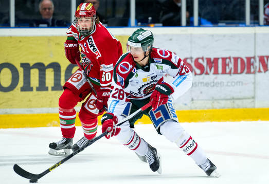 Modos Tim Wahlgren och Frölundas Johan Sundström