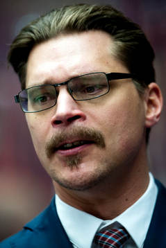 Malmö Redhawks tränare Björn Hellkvist